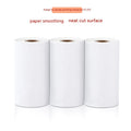 Three rolls of 57mm wide by 30mm diameter thermal paper for small printers in a box.