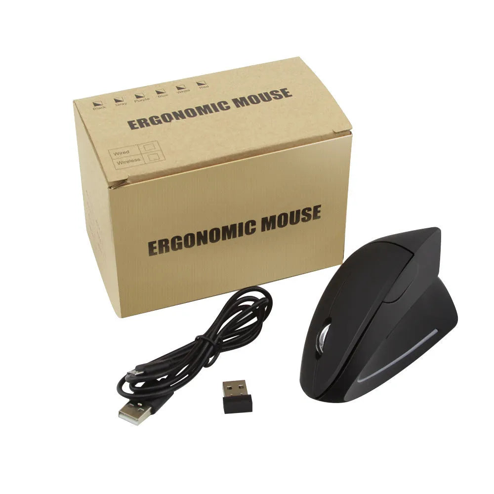 Black wired USB optical mouse for laptop, 1000dpi, six buttons, four-way wheel, 1.4m cable