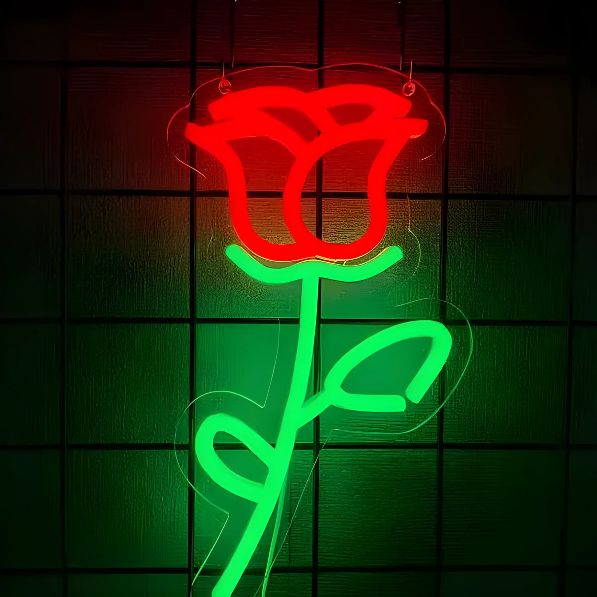 Neon LED atmosphere lamp O style 18x30cm with 5V USB power and word-style light