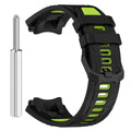 Huami two-colour silicone sport watch strap for Amazfit T-Rex 3, grey yellow colour, with screwdriver