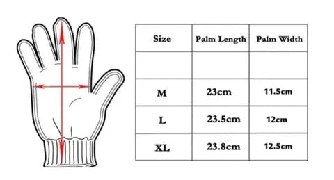 Off-road tactical gloves with rubber knuckles and reinforced palm in black colour