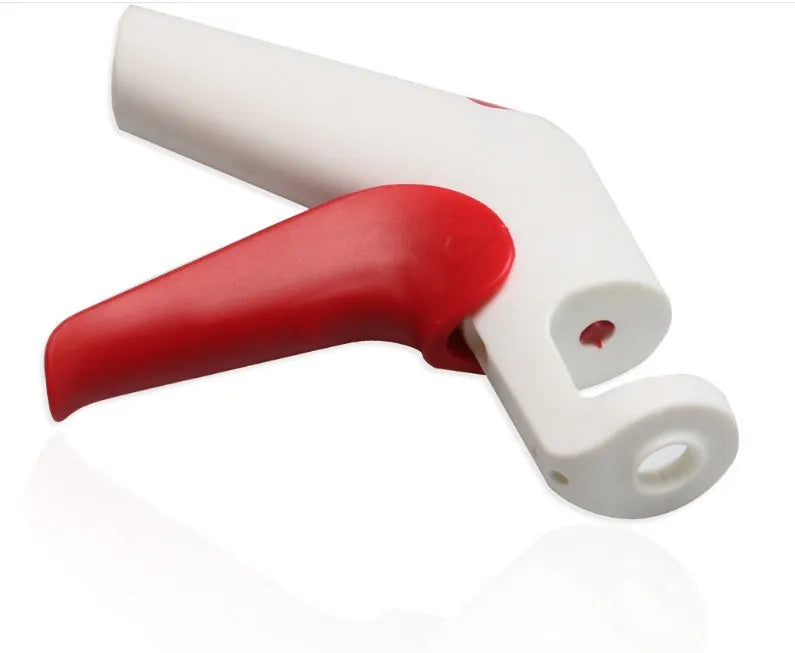 Stainless steel manual cherry kernel remover tool with non-slip handle