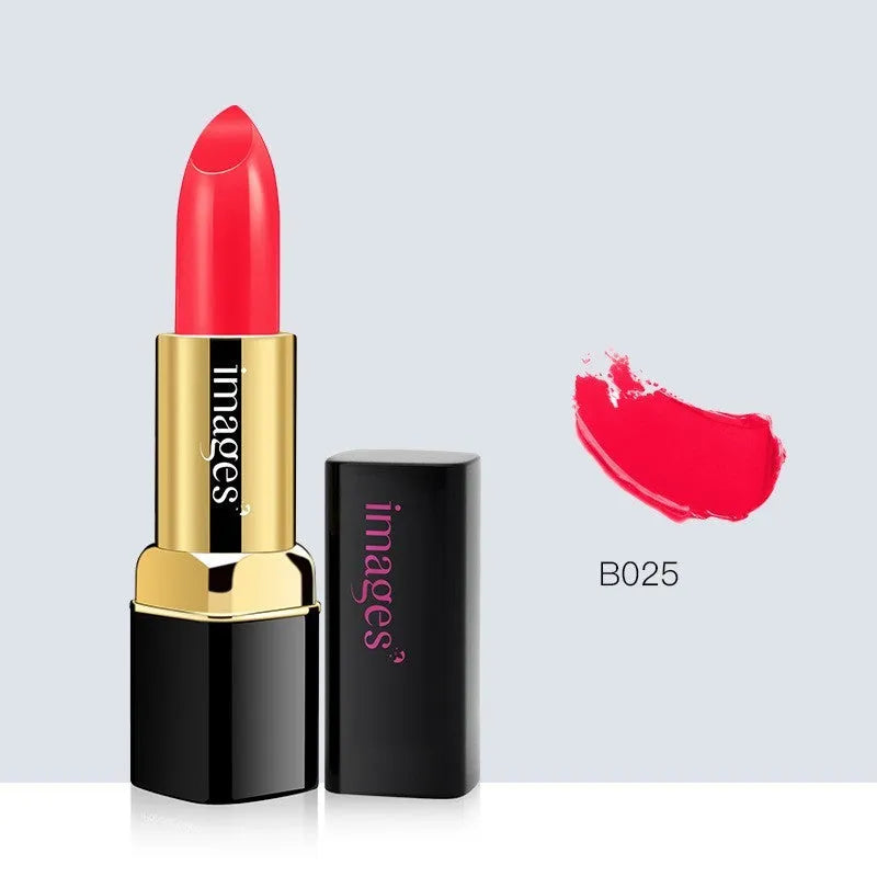 Moisturising lipstick lip gloss bullet in 10 colours including coral red and barbie pink, 3.8g