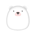 Cartoon penguin polar bear USB rechargeable hand warmer with power bank function