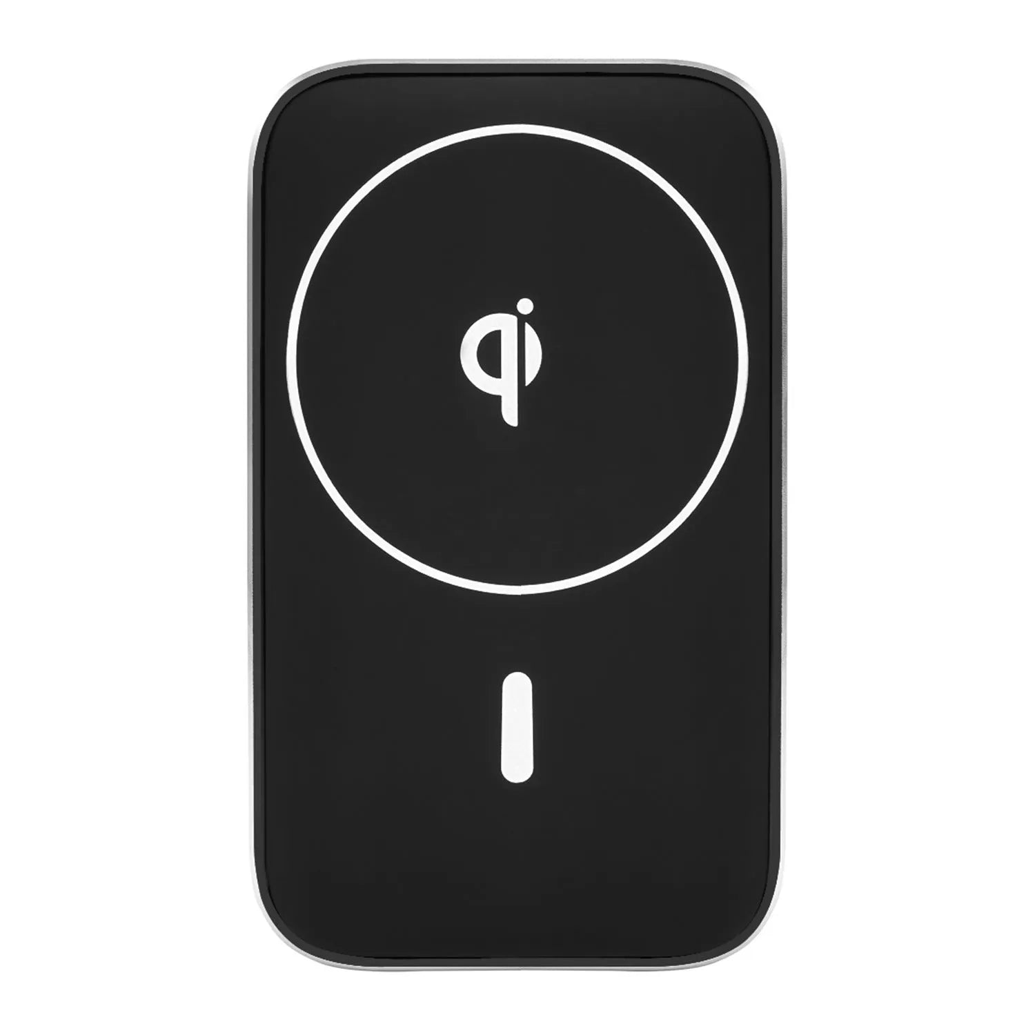 Black M6 car bracket magnetic wireless charger for mobile phones with adjustable ball joint