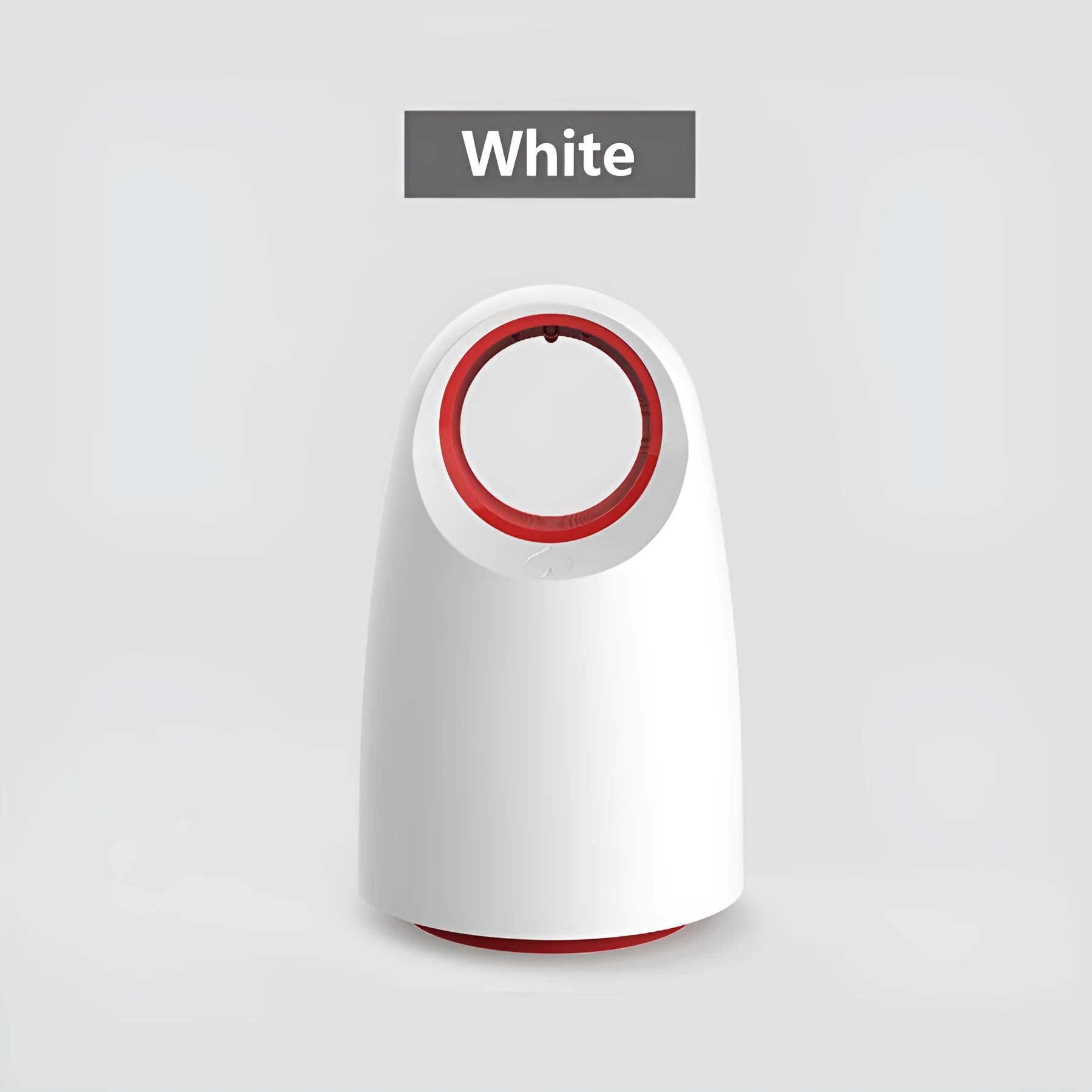 Black and white silent USB mosquito killer with compact 12x12x21.5cm dimensions