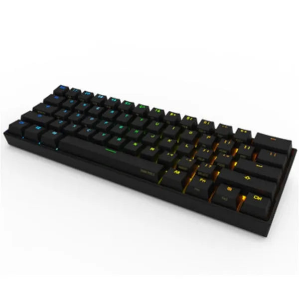 Bluetooth mechanical keyboard with black or white colour option and mechanical switches