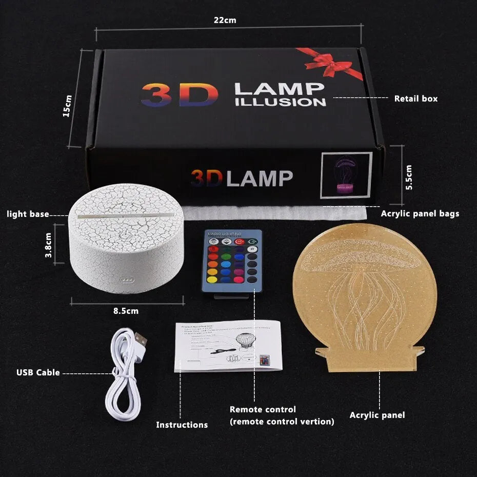 Cartoon airplane shaped wall night light with acrylic panel and touch switch.