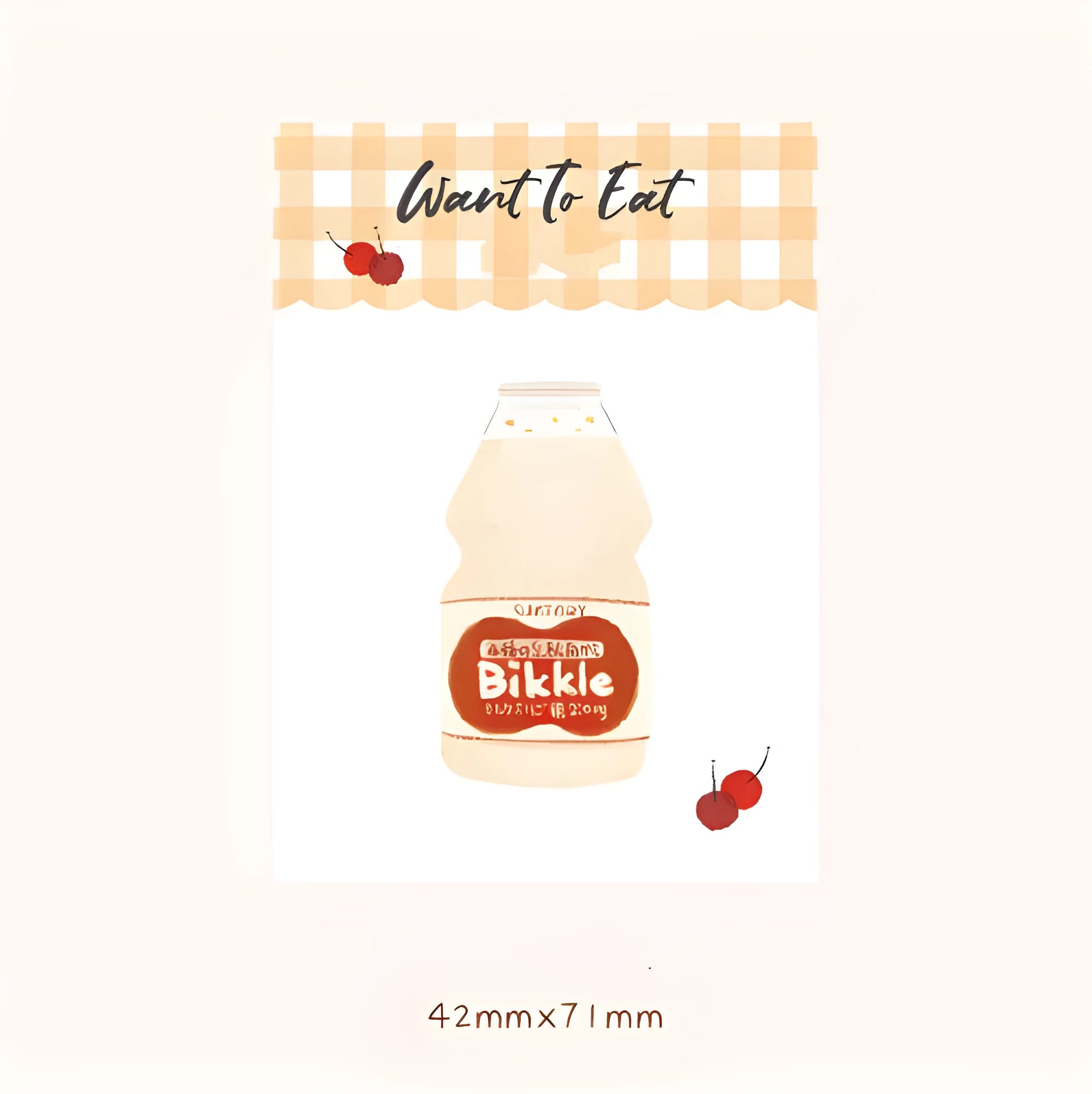Food Bread Handbook notepad showing 85mm by 120mm size and four colour options: Bread01, Bread02, Tomato, Yogurt.