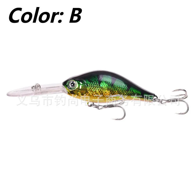 Floating Rock Little Fat Man 10.5cm deep diving fishing lure in multiple colours