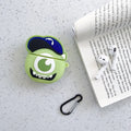 Silicone protective case for Apple AirPods with cartoon animal design in multiple colour options