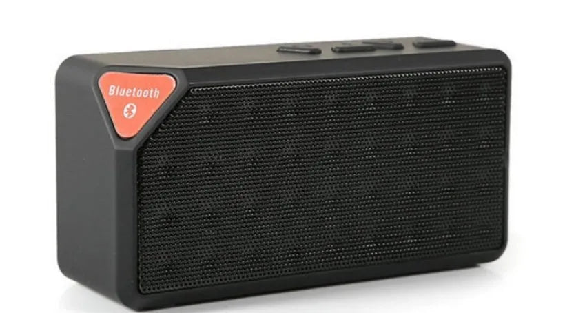 Cannon X3 cube Bluetooth speaker in five colour options showing compact block design with control buttons