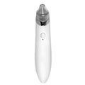 Beauty facial machine with 4 interchangeable heads for blackhead removal and pore cleansing, rose colour, rechargeable option