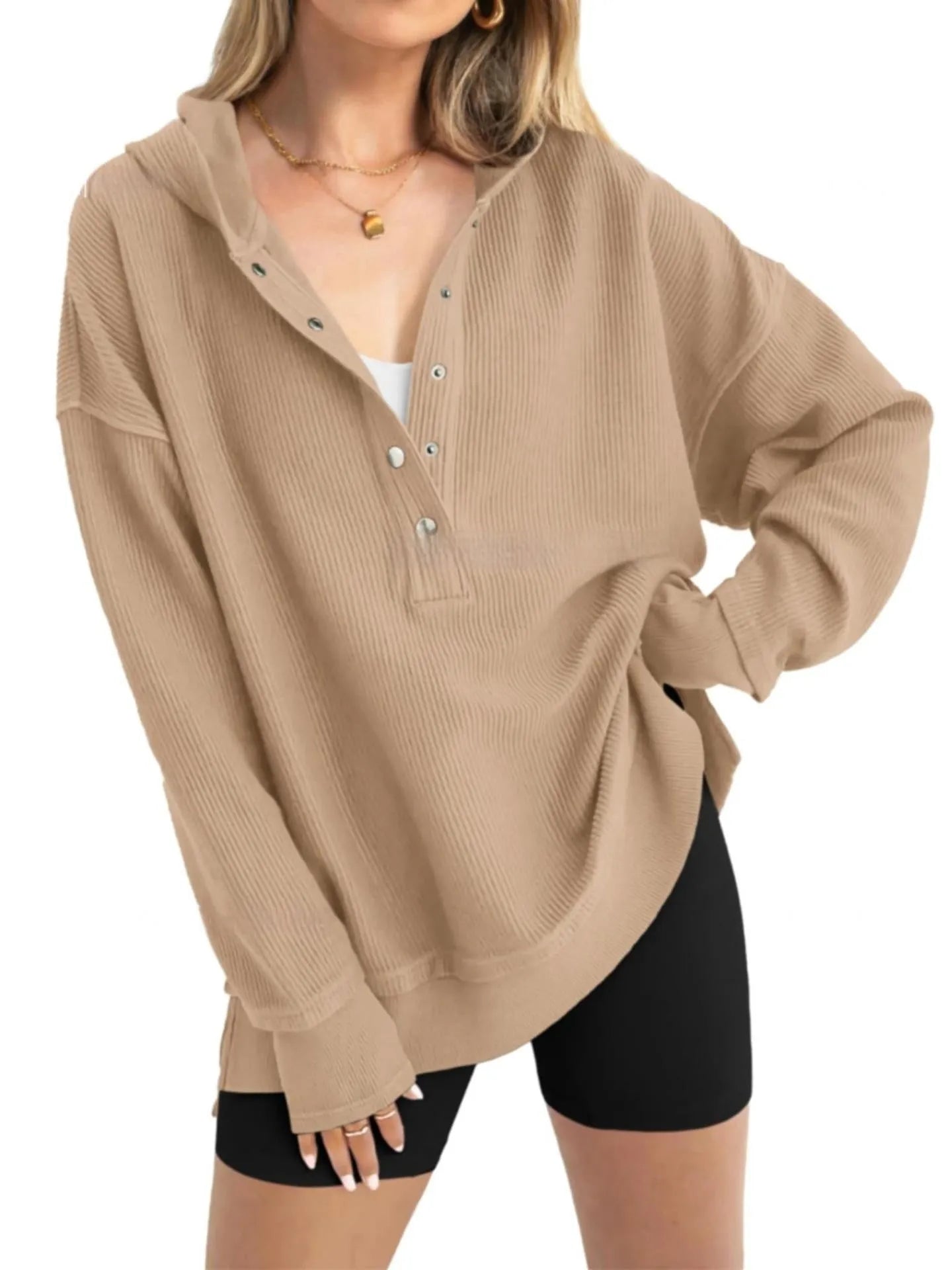 Women's loose-fitting raglan sleeve sweater in peacock green colour for autumn winter wear