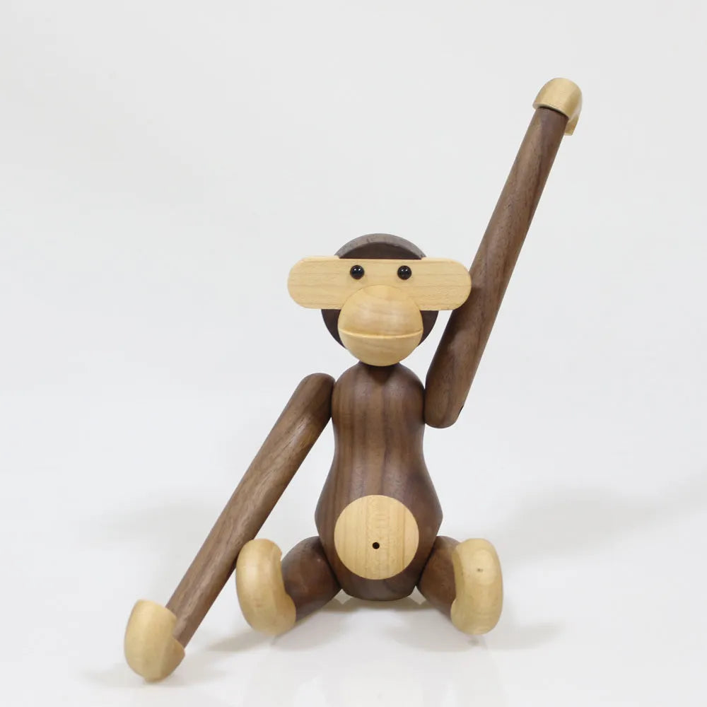 Small brown wooden craft gift 20cm high for personal gifting