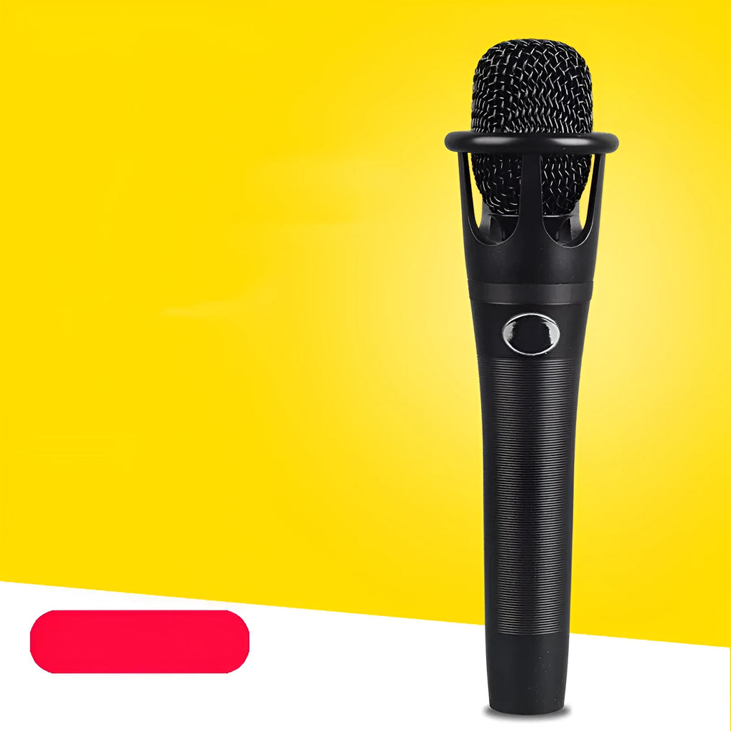 E-300 condenser handheld network karaoke microphone with vacuum tube in black