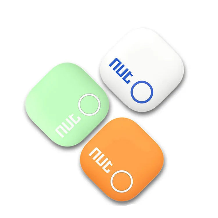 NUT2 generation anti-lost device in compact ABS casing with wireless range 10-20 metres available in green orange and white