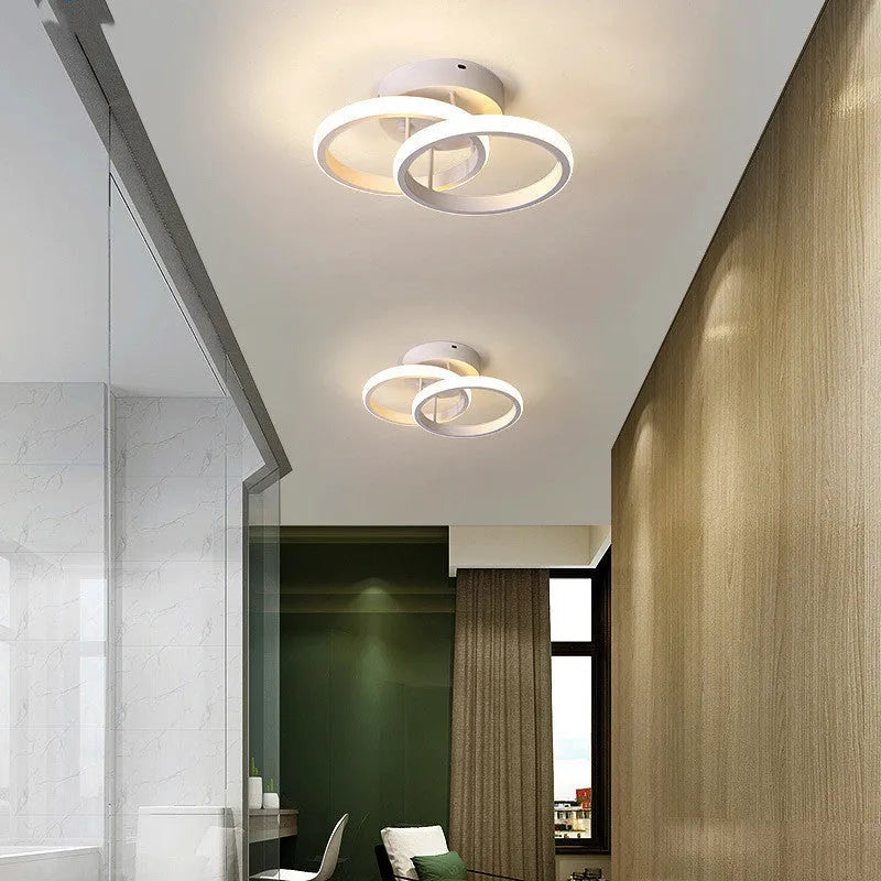 Commercial corridor aisle LED lights in three style options for hotel and restaurant lighting