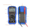 Digital multimeter handheld device with LCD display for NCV voltage detection and temperature measurement