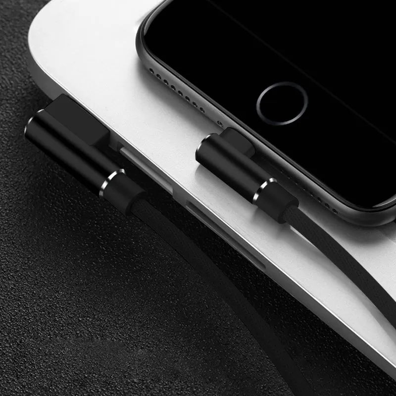 Compatible with Apple iPhone fast charge data cable with Type-C Micro USB 8PIN interfaces in three lengths