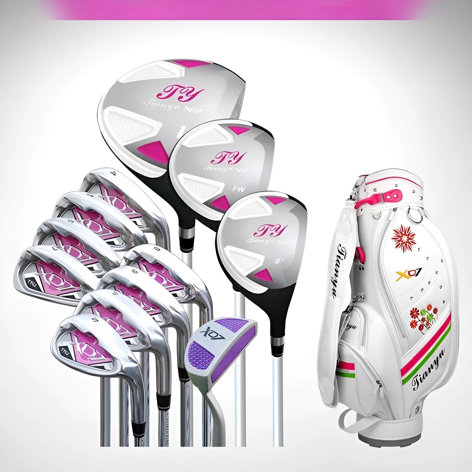 Genuine Goods golf club set of 12 clubs with ball bag for beginner practice