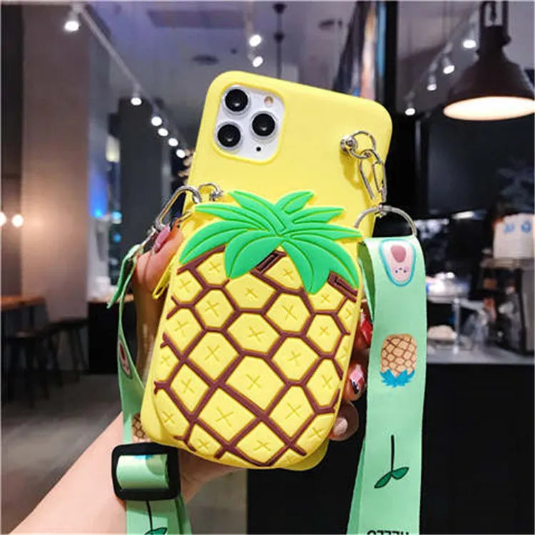 Cartoon camouflage TPU silicone wallet case for Huawei phones in multiple colours