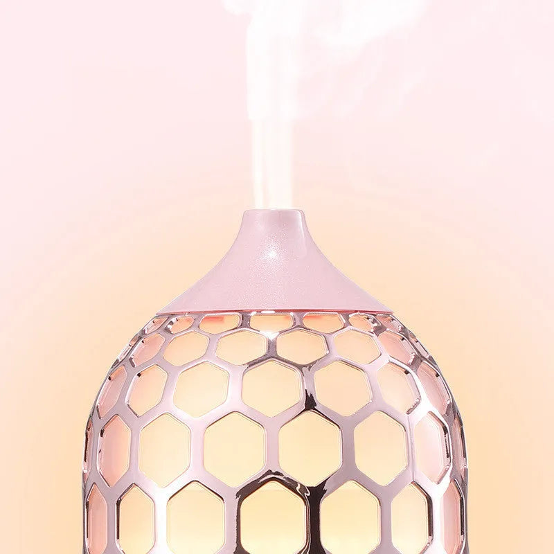 Asakusa pink aroma diffuser, 24V DC 12W household aromatherapy unit with under 1 litre water tank