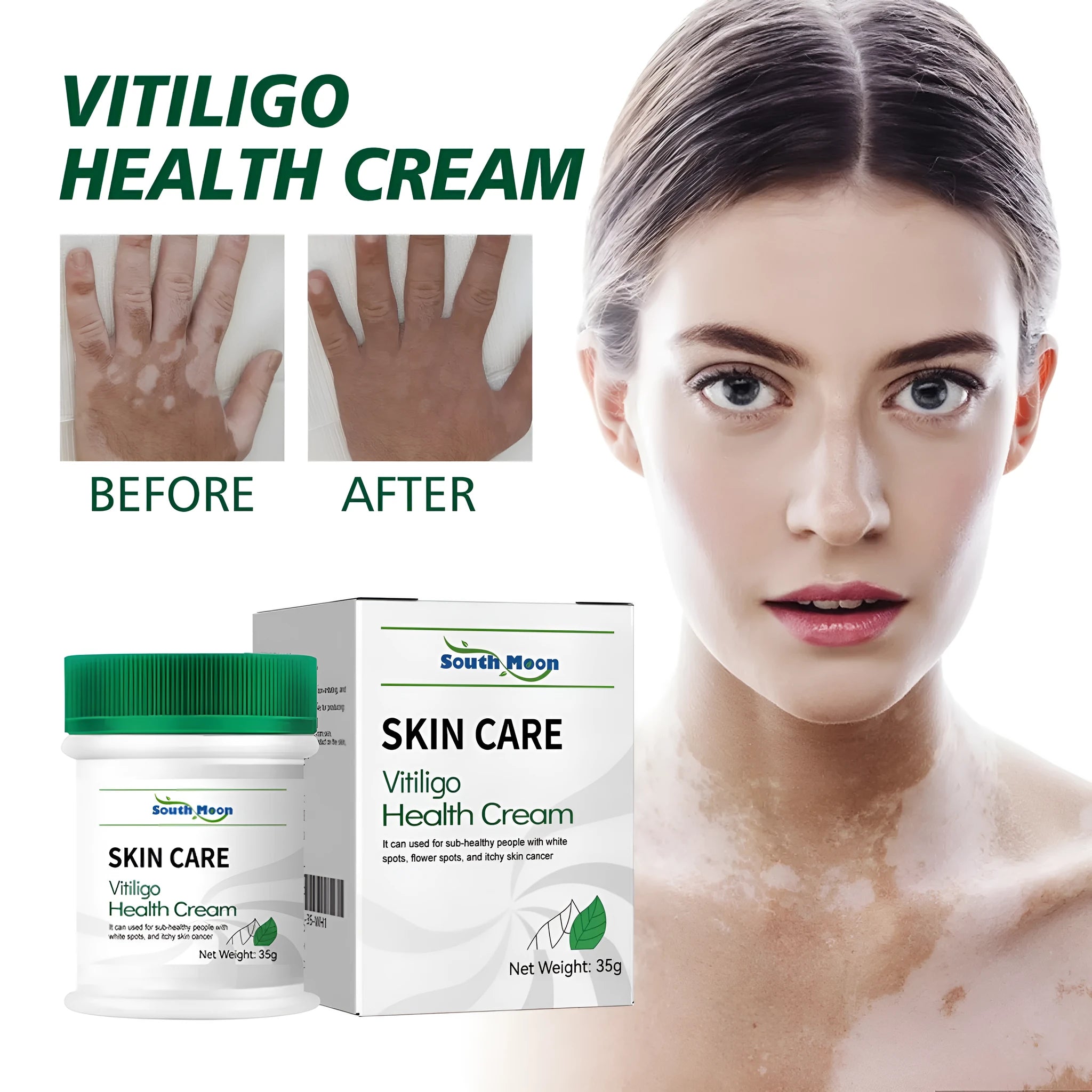 35g tube of body skincare cream for orange peel texture with cleansing and moisturising properties