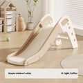 Small plastic baby slide in blue, yellow, brown or grey colours for children under 3 years old