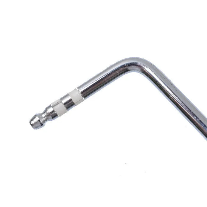Guitar tremolo bar in black, blue, gold, and silver chrome finishes showing direct plug-in end.