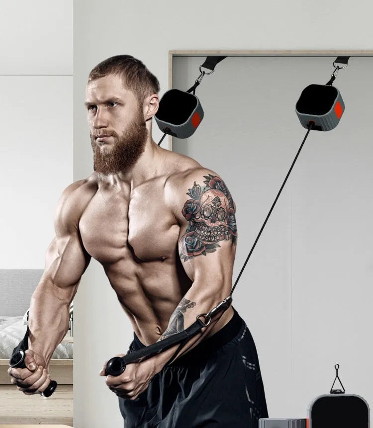 Multifunctional fitness equipment combining chest expander and rowing functions with adjustable resistance