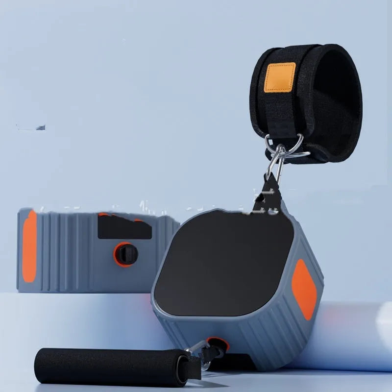 Multifunctional fitness equipment combining chest expander and rowing functions with adjustable resistance