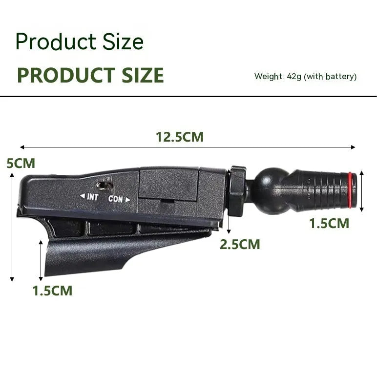 Golf putter laser aiming instrument with optional zipper case and tripod stand