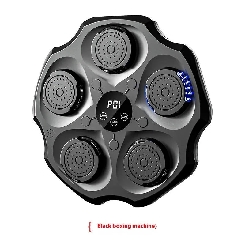 Bluetooth music boxing wall target with hanging design and adult gloves for home fitness training