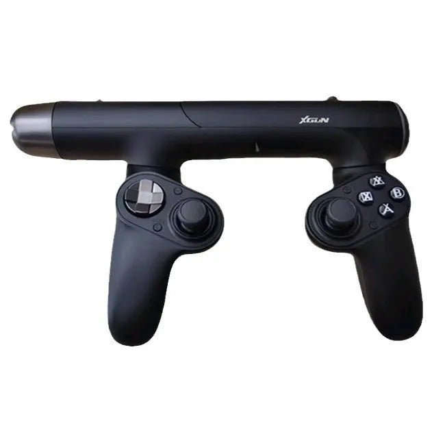 XGUN wireless Bluetooth somatosensory game handle for Switch in profile view showing trigger and grip