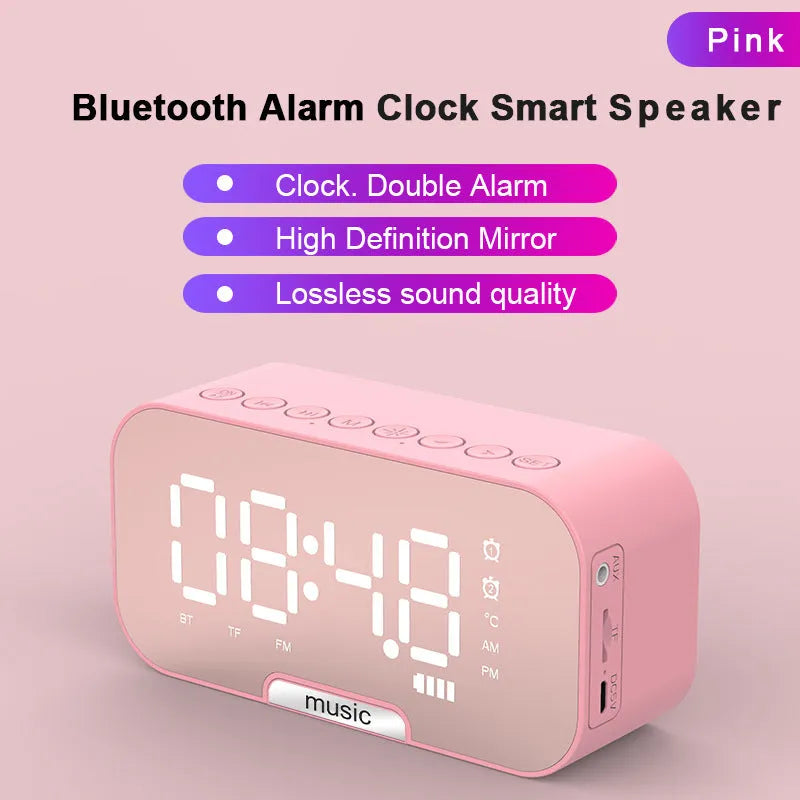 New Q5 wireless Bluetooth speaker in black, with front grille and control buttons, 8-hour battery, ABS+PC shell