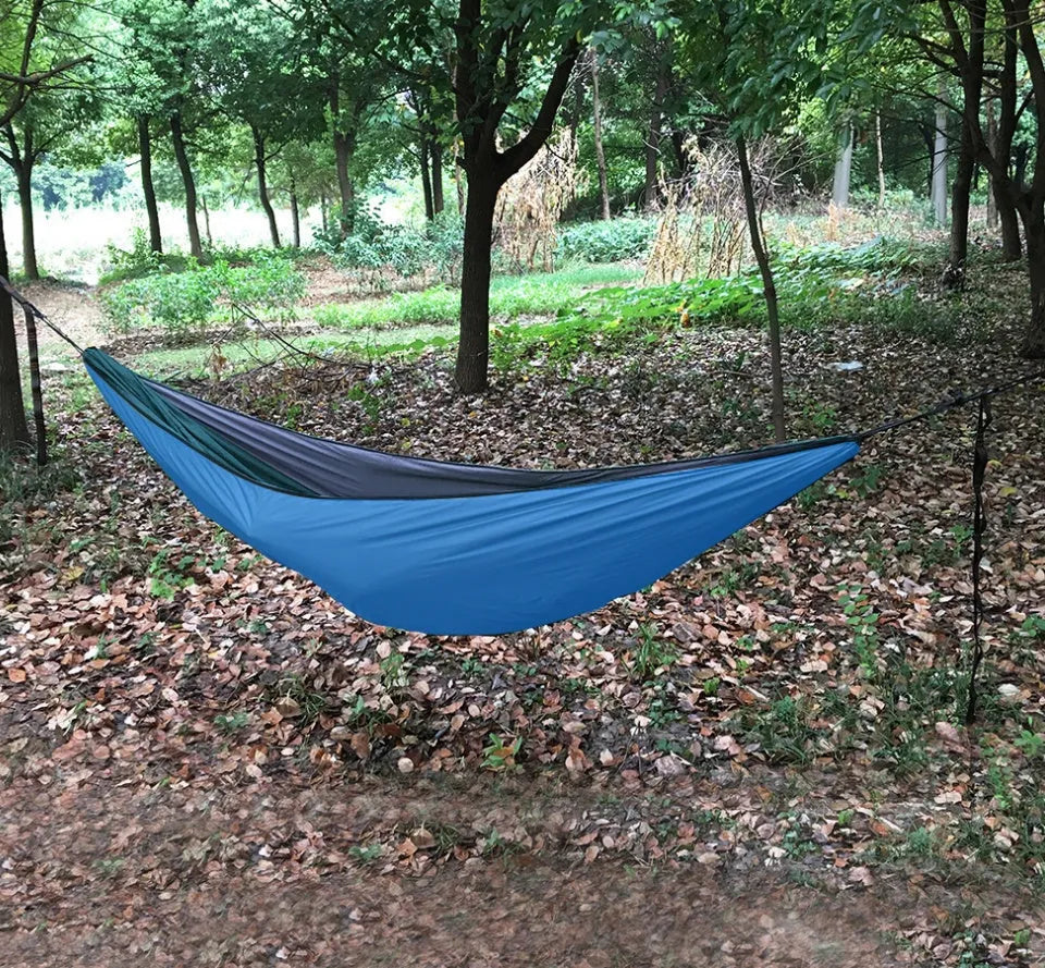 Outdoor camping warm cover for hammock 320D nylon TC cotton fill adjustable 230x110cm
