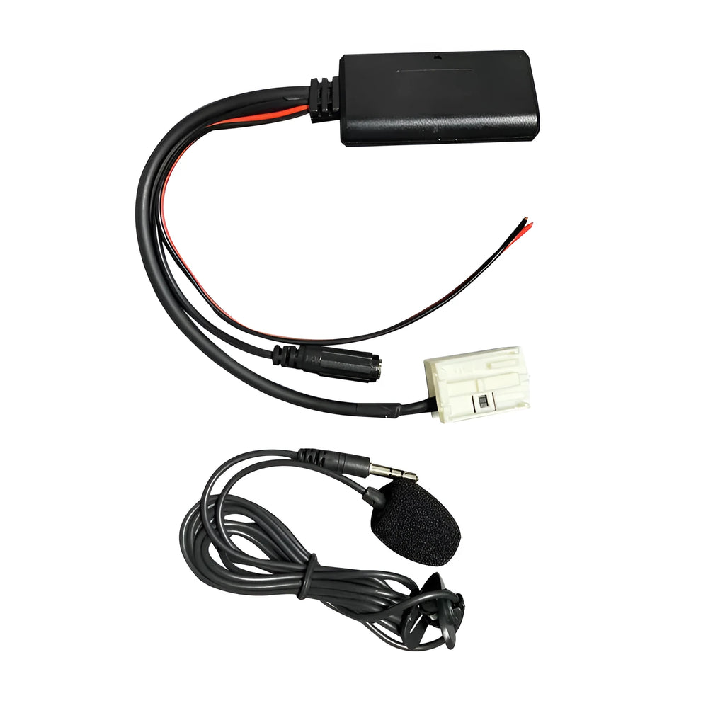 Car audio Bluetooth AUX cable for Citroen and Peugeot vehicles with RD4 stereo compatibility