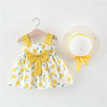 Baby girl thin princess dress in pink cotton sleeveless size 100cm