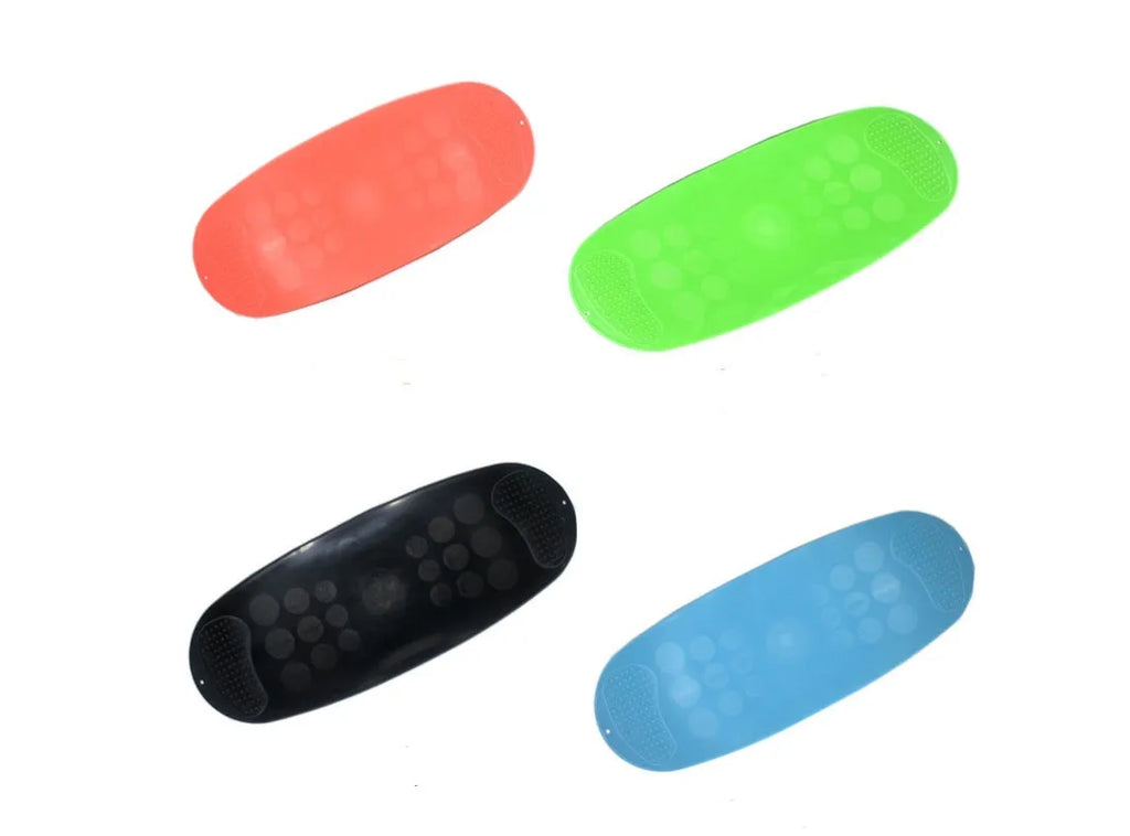Simply Fit Board ABS balance board for core workout with twist rotation, 60x24x7.5cm, available in blue green orange purple