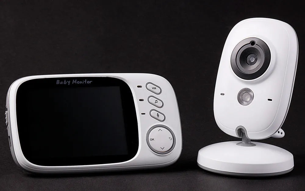 VB603 digital baby monitor with 3.2 inch parent unit and camera with night vision LEDs