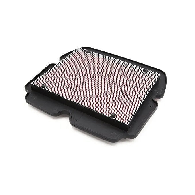 Honda GL1800 Gold Wing air filter replacement with stamped plastic hoop and HV filter paper