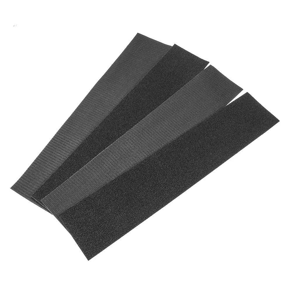Double-sided adhesive tape for car and motorcycle licence plate fixing showing right-angled format