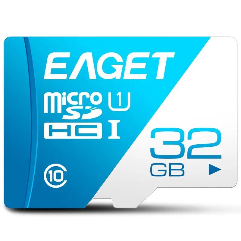 EAGET T1 Micro SD Card 16GB 32GB 64GB 128GB Class 10 UHS-I TF memory card for smartphone camera