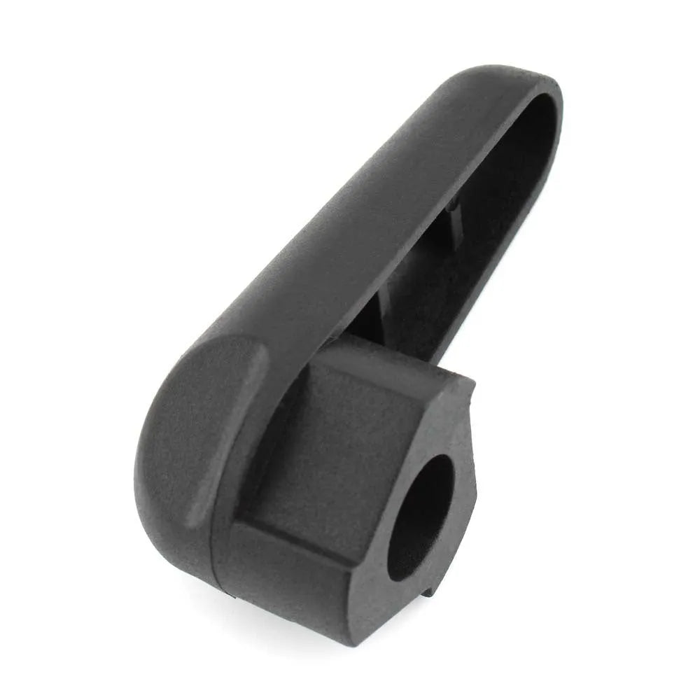 Black nylon quick release wrench for BMW motorcycle engine oil cap removal