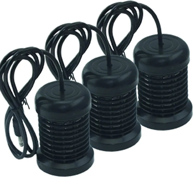 Black electrolytic ion head with stainless steel electrode and ABS body for foot bath replacement