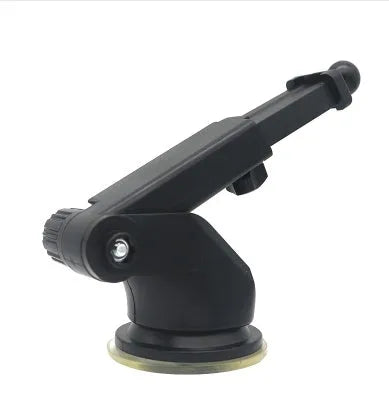 Universal telescopic car navigation phone bracket with adjustable long rod for vehicle mounting