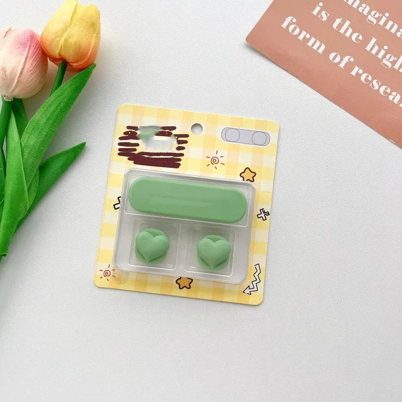 Colourful plastic cartoon magnetic data cable fixer clip for desktop computer cable management