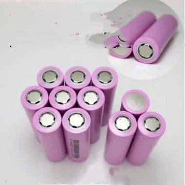 Blue 18650 format 3.7V 2600mAh lithium-ion rechargeable battery cell with safety certifications
