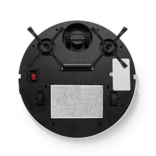 Automatic floor sweeping robot with compact design for home cleaning